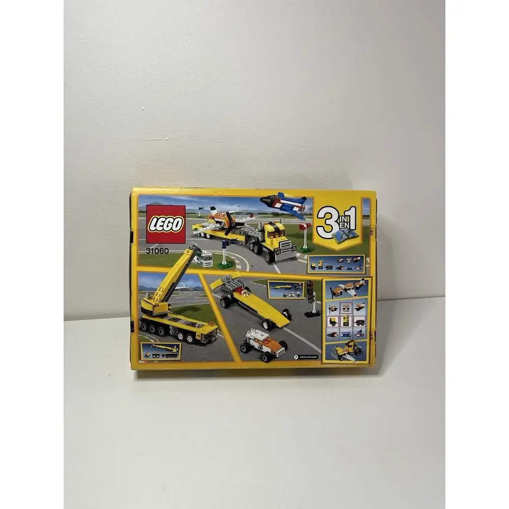 Lego Creator 31060 Airshow Aces 3 in 1 Set Brand NEW & SEALED Plane Trucks